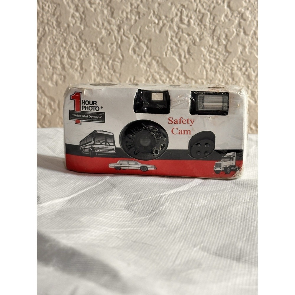Camera Sealed in shrink wrap 1 HOUR PHOTO Safety Cam